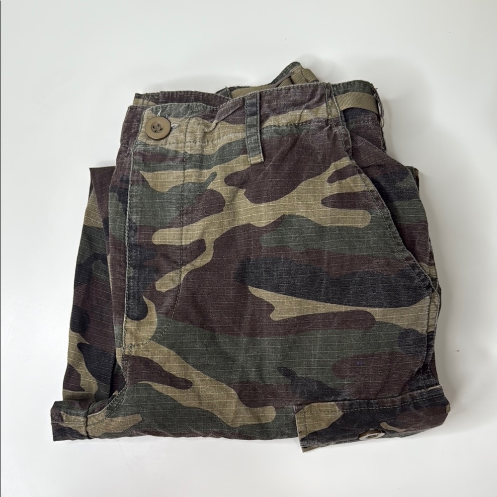 Cute Booty Closet Camouflage Track Cargo Pants